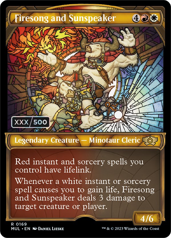 Firesong and Sunspeaker (Serialized) [Multiverse Legends] | Gate City Games LLC