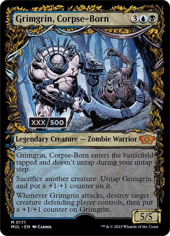 Grimgrin, Corpse-Born (Serialized) [Multiverse Legends] | Gate City Games LLC