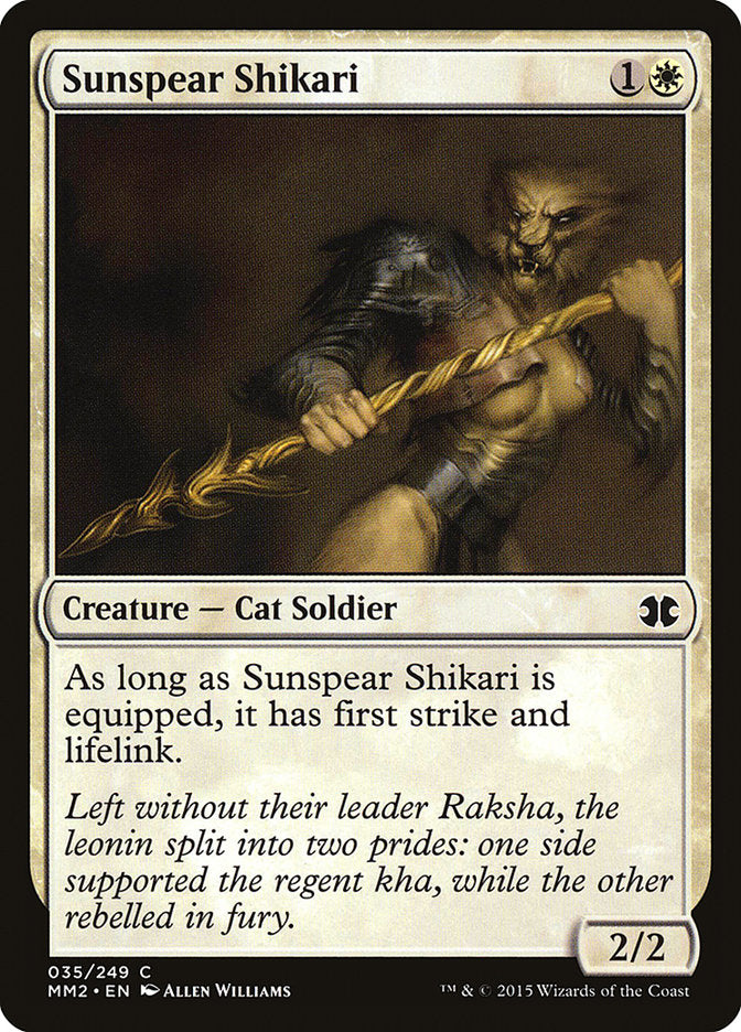 Sunspear Shikari [Modern Masters 2015] | Gate City Games LLC
