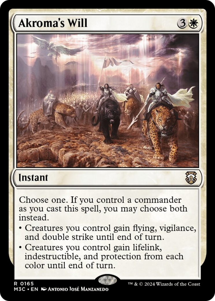 Akroma's Will [Modern Horizons 3 Commander] | Gate City Games LLC