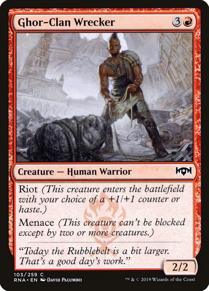 Ghor-Clan Wrecker [Ravnica Allegiance] | Gate City Games LLC