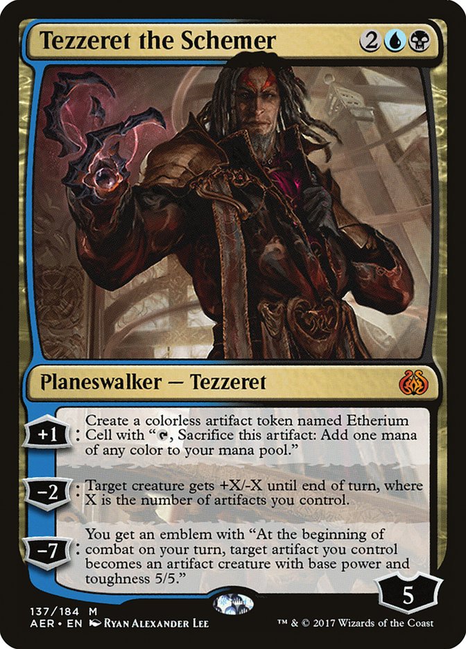 Tezzeret the Schemer [Aether Revolt] | Gate City Games LLC
