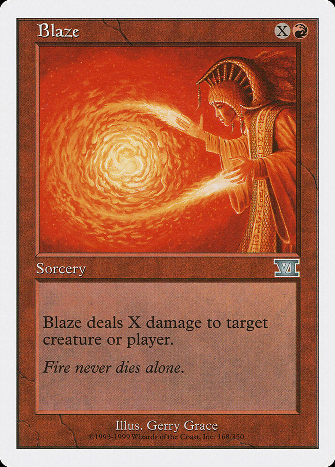 Blaze [Classic Sixth Edition] | Gate City Games LLC