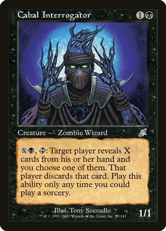 Cabal Interrogator [Scourge] | Gate City Games LLC