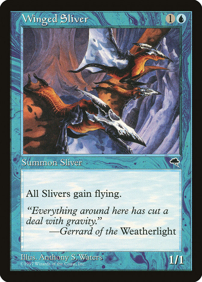 Winged Sliver [Tempest] | Gate City Games LLC