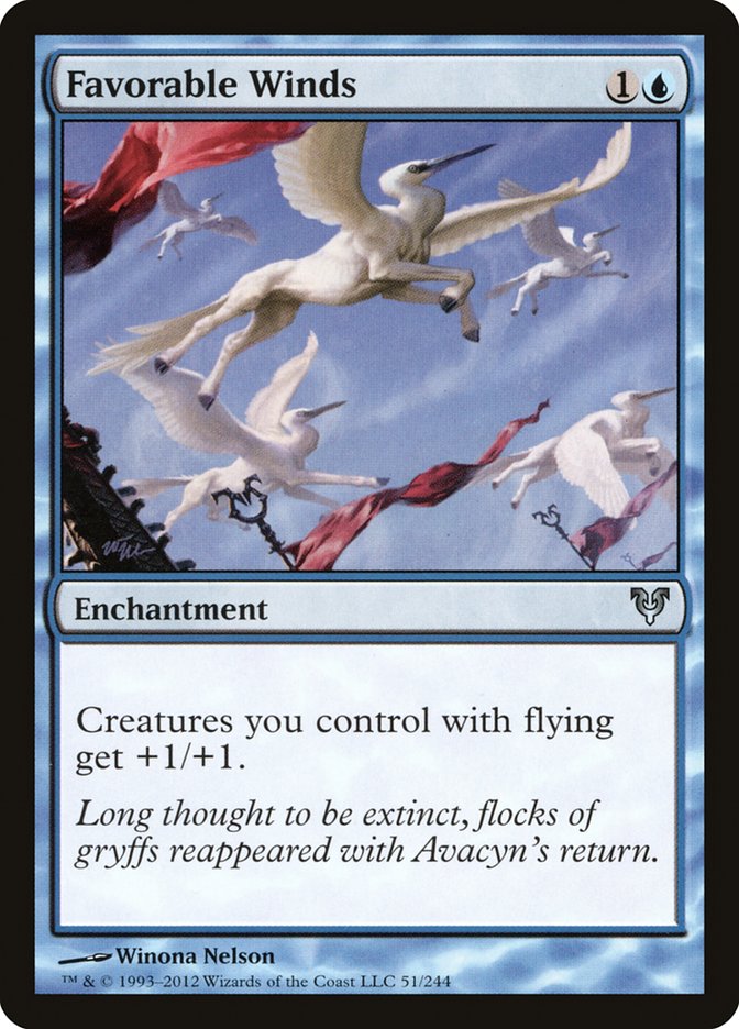 Favorable Winds [Avacyn Restored] | Gate City Games LLC