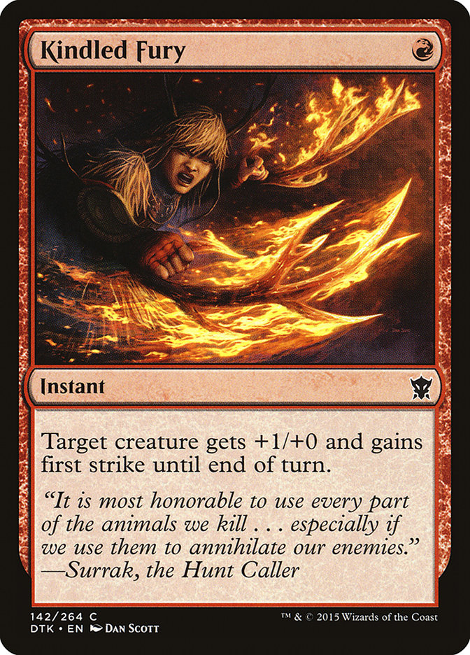 Kindled Fury [Dragons of Tarkir] | Gate City Games LLC
