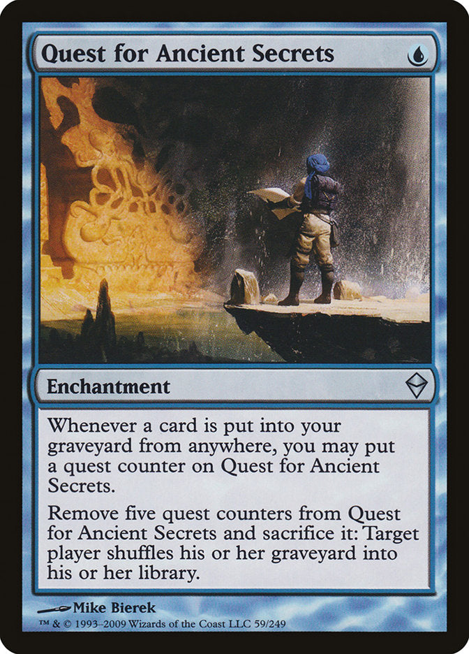 Quest for Ancient Secrets [Zendikar] | Gate City Games LLC