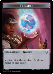 Spirt (9) // Treasure Double-Sided Token [March of the Machine Commander Tokens] | Gate City Games LLC