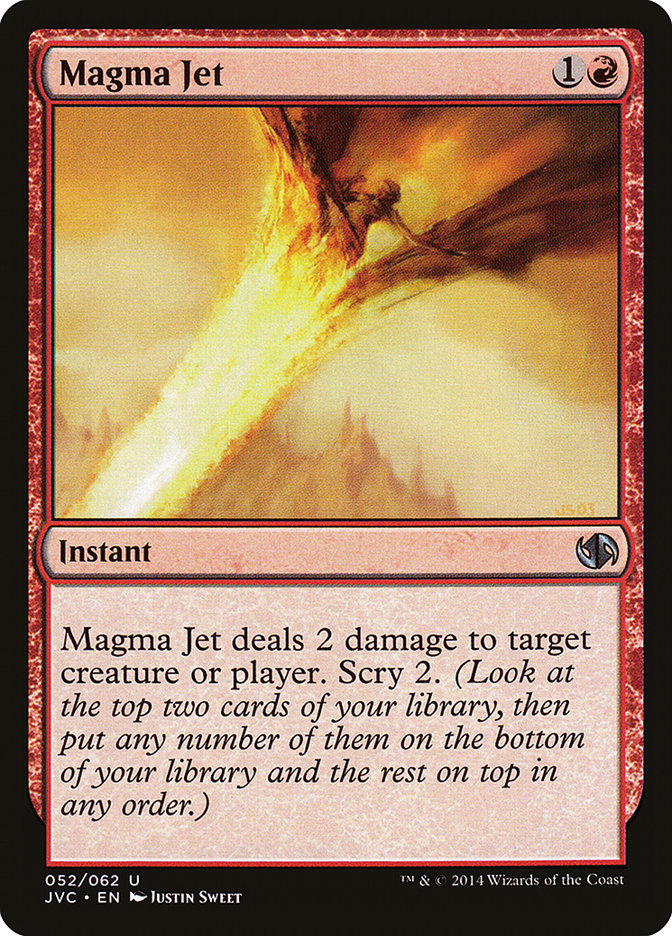 Magma Jet [Duel Decks Anthology] | Gate City Games LLC