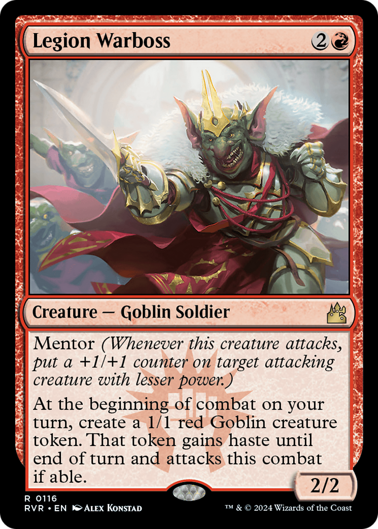 Legion Warboss [Ravnica Remastered] | Gate City Games LLC