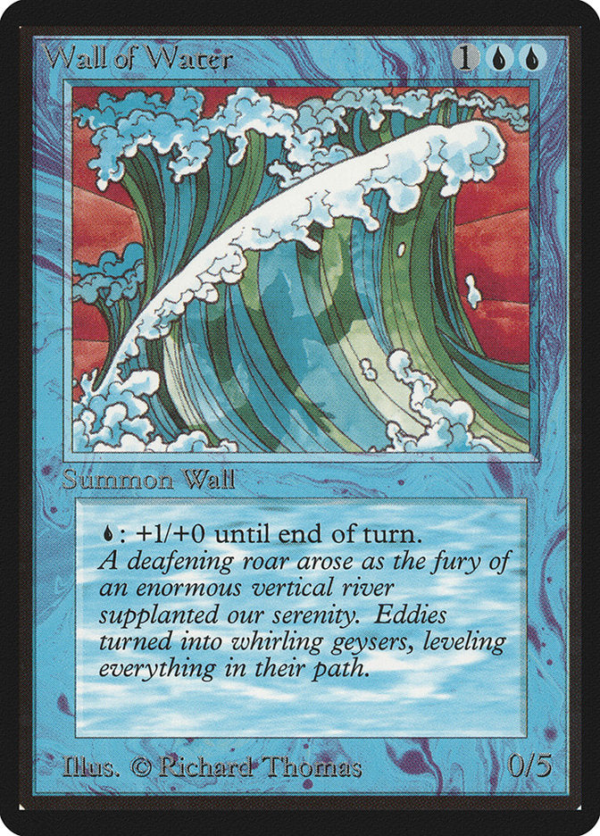 Wall of Water [Beta Edition] | Gate City Games LLC