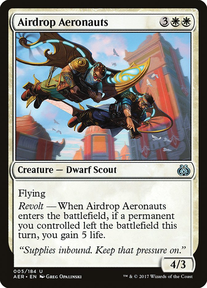 Airdrop Aeronauts [Aether Revolt] | Gate City Games LLC