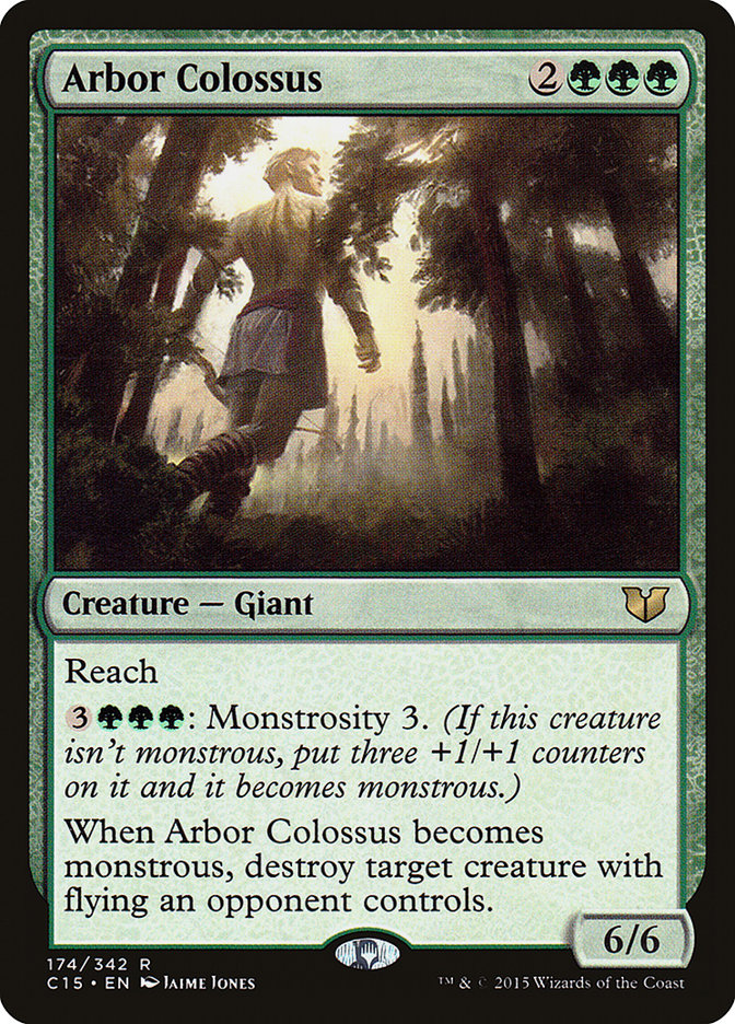 Arbor Colossus [Commander 2015] | Gate City Games LLC