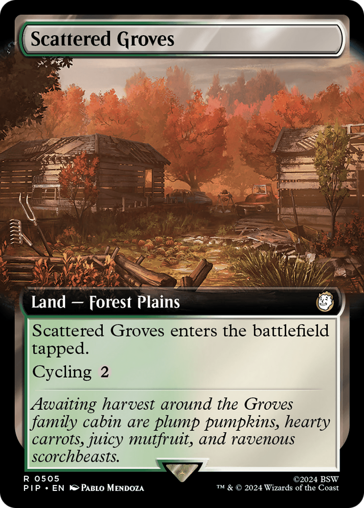 Scattered Groves (Extended Art) [Fallout] | Gate City Games LLC