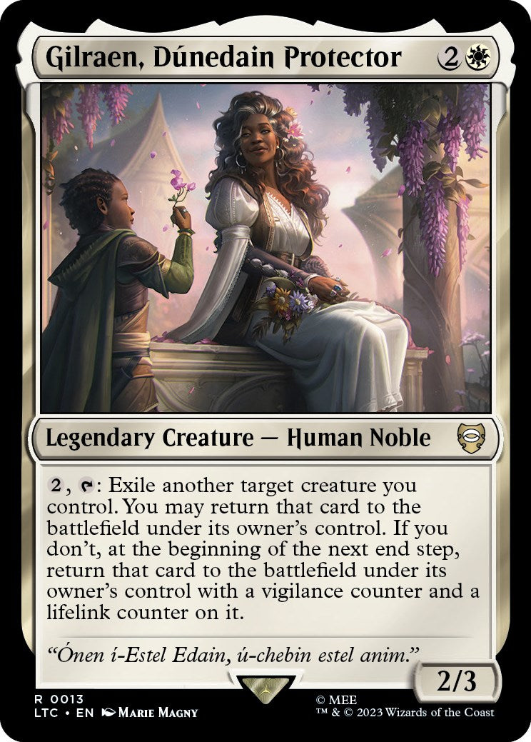 Gilraen, Dunedain Protector [The Lord of the Rings: Tales of Middle-Earth Commander] | Gate City Games LLC