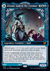Alrund, God of the Cosmos // Hakka, Whispering Raven (Showcase) [Kaldheim] | Gate City Games LLC