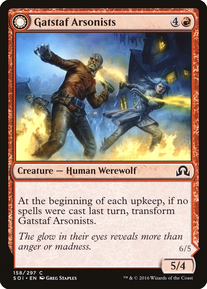 Gatstaf Arsonists // Gatstaf Ravagers [Shadows over Innistrad] | Gate City Games LLC