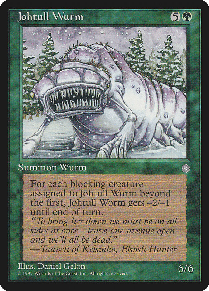 Johtull Wurm [Ice Age] | Gate City Games LLC
