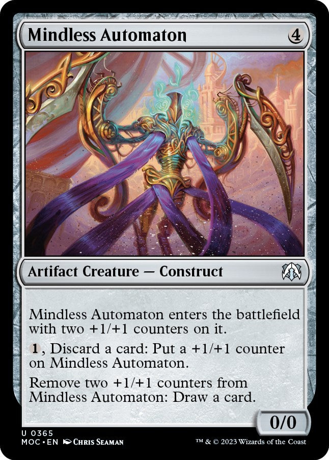 Mindless Automaton [March of the Machine Commander] | Gate City Games LLC