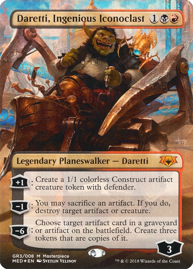 Daretti, Ingenious Iconoclast [Mythic Edition] | Gate City Games LLC