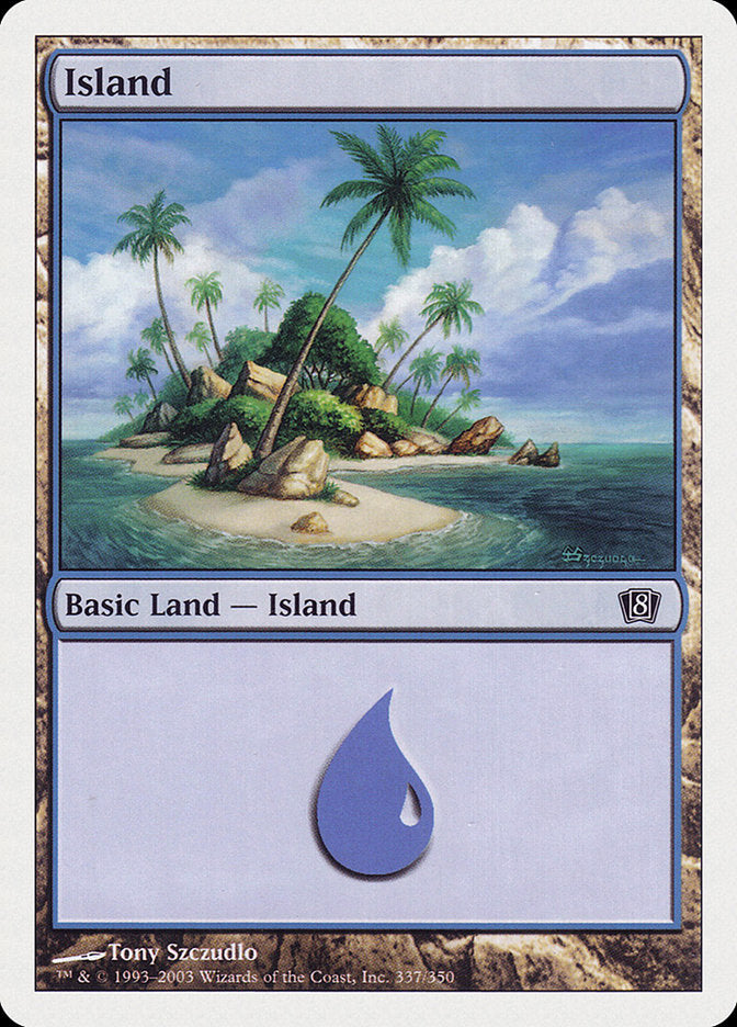 Island (337) [Eighth Edition] | Gate City Games LLC