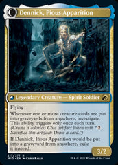 Dennick, Pious Apprentice // Dennick, Pious Apparition [Innistrad: Midnight Hunt] | Gate City Games LLC