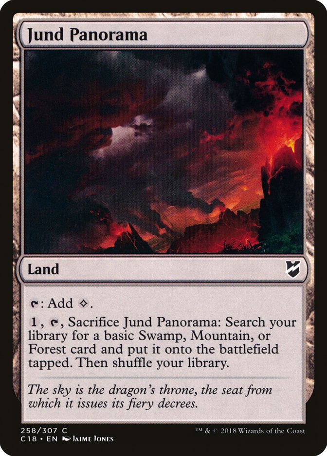 Jund Panorama [Commander 2018] | Gate City Games LLC
