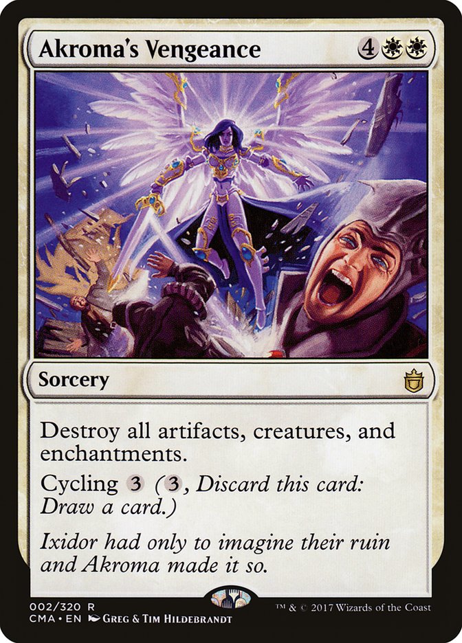 Akroma's Vengeance [Commander Anthology] | Gate City Games LLC