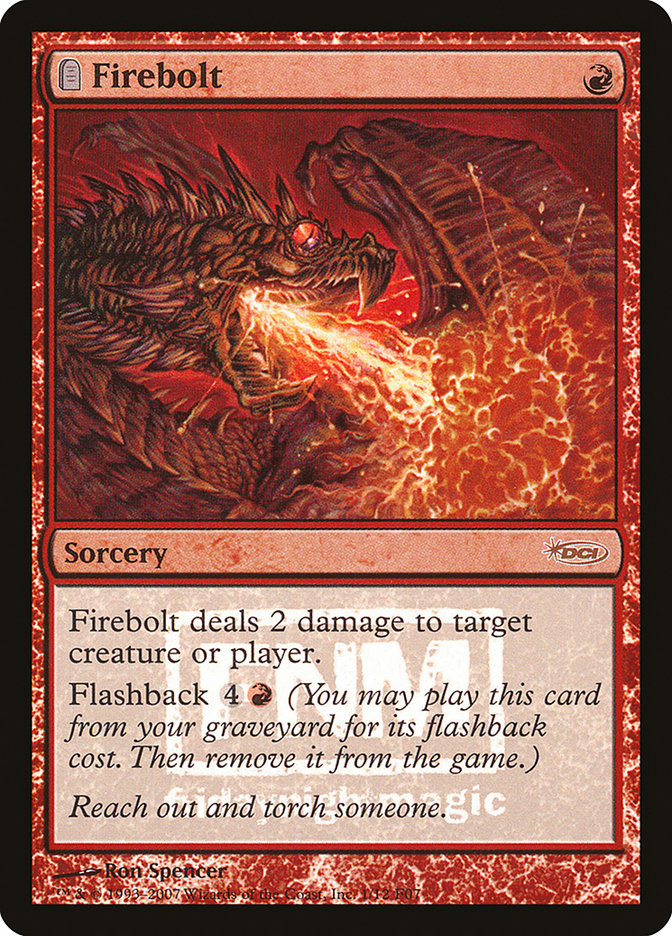 Firebolt [Friday Night Magic 2007] | Gate City Games LLC