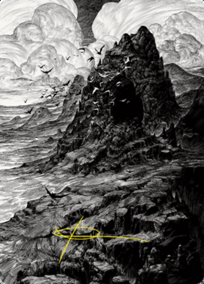 Mountain Art Card [Innistrad: Crimson Vow Art Series] | Gate City Games LLC