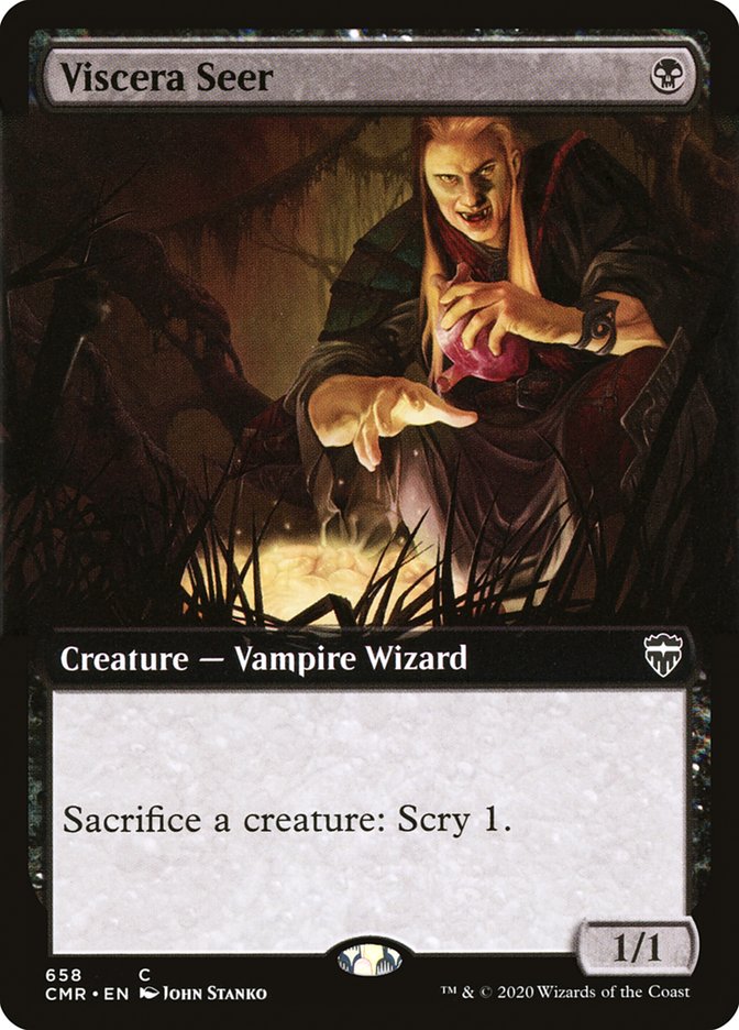 Viscera Seer (Extended Art) [Commander Legends] | Gate City Games LLC