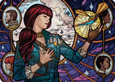 Jhoira, Ageless Innovator Art Card [Dominaria United Art Series] | Gate City Games LLC