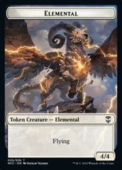 Clue // Elemental (005) Double-Sided Token [Streets of New Capenna Commander Tokens] | Gate City Games LLC