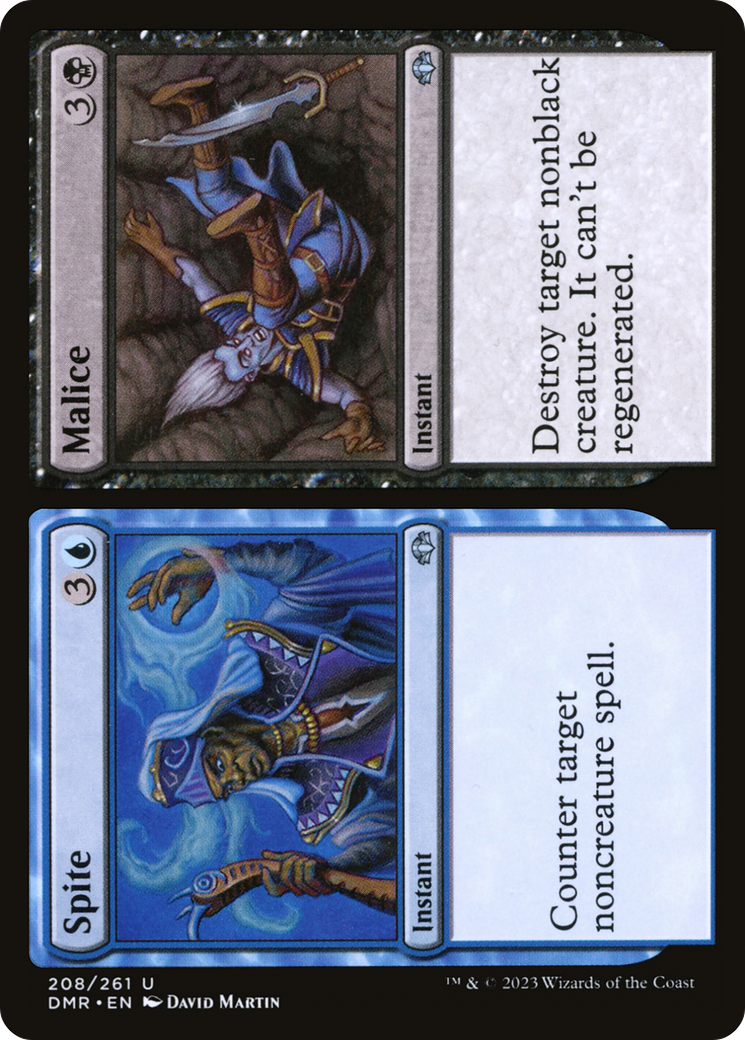 Spite // Malice [Dominaria Remastered] | Gate City Games LLC