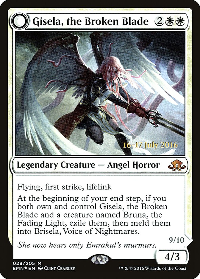 Gisela, the Broken Blade [Eldritch Moon Prerelease Promos] | Gate City Games LLC