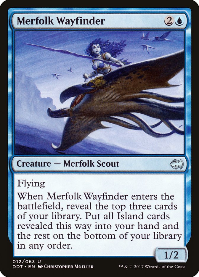 Merfolk Wayfinder [Duel Decks: Merfolk vs. Goblins] | Gate City Games LLC
