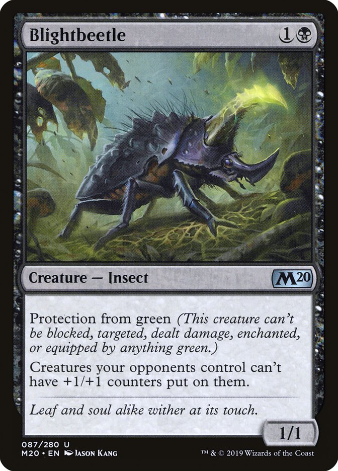 Blightbeetle [Core Set 2020] | Gate City Games LLC