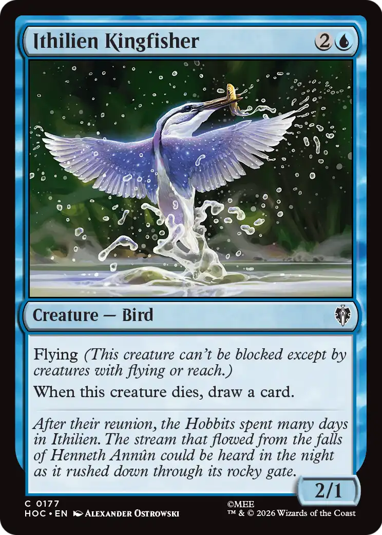 Ithilien Kingfisher [The Hobbit: Eternal-Legal] | Gate City Games LLC