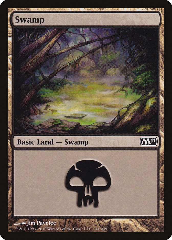 Swamp (241) [Magic 2011] | Gate City Games LLC