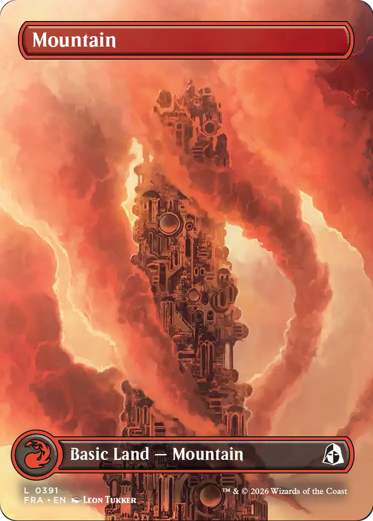 Mountain (Borderless) (0393) [Reality Fracture] | Gate City Games LLC