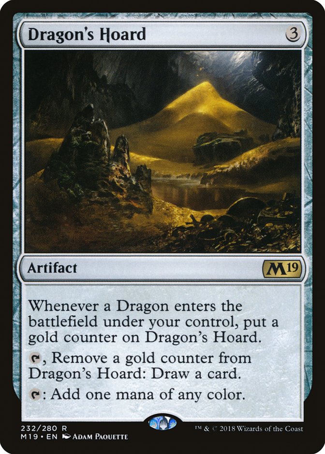 Dragon's Hoard [Core Set 2019] | Gate City Games LLC