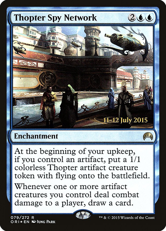 Thopter Spy Network [Magic Origins Prerelease Promos] | Gate City Games LLC
