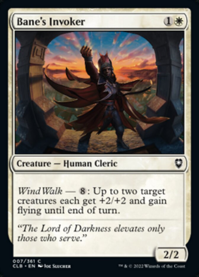 Bane's Invoker [Commander Legends: Battle for Baldur's Gate] | Gate City Games LLC