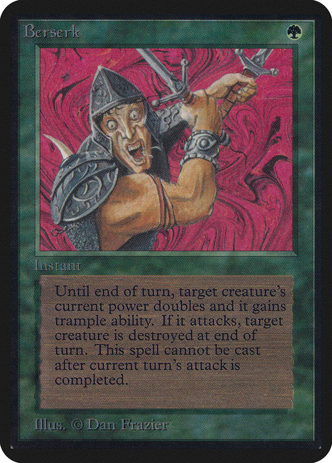 Berserk [Alpha Edition] | Gate City Games LLC