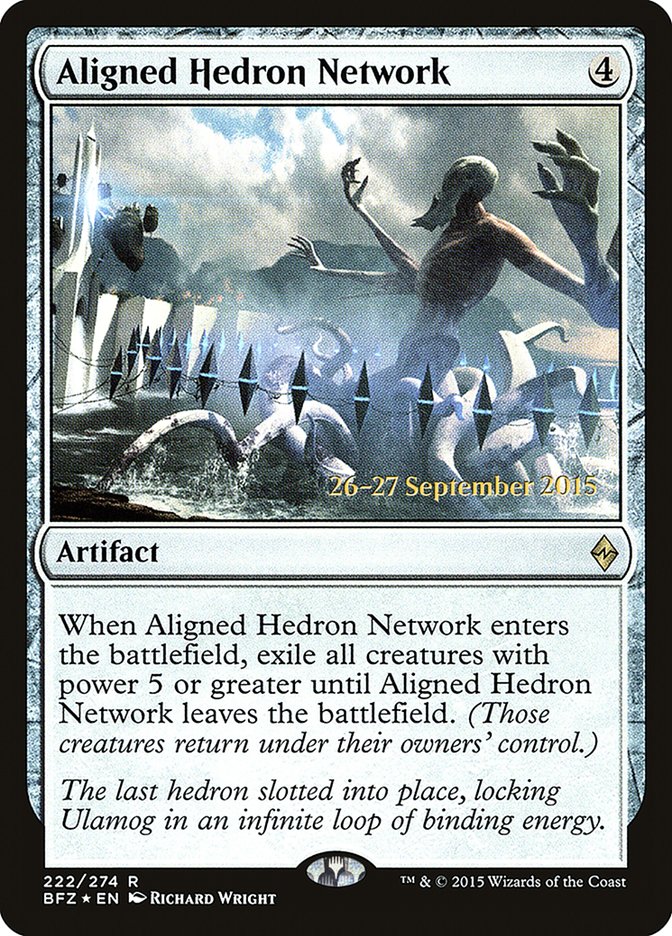 Aligned Hedron Network [Battle for Zendikar Prerelease Promos] | Gate City Games LLC