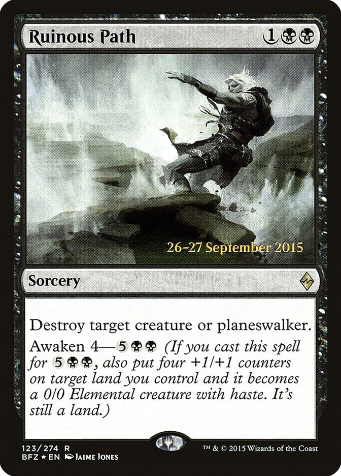 Ruinous Path [Battle for Zendikar Prerelease Promos] | Gate City Games LLC