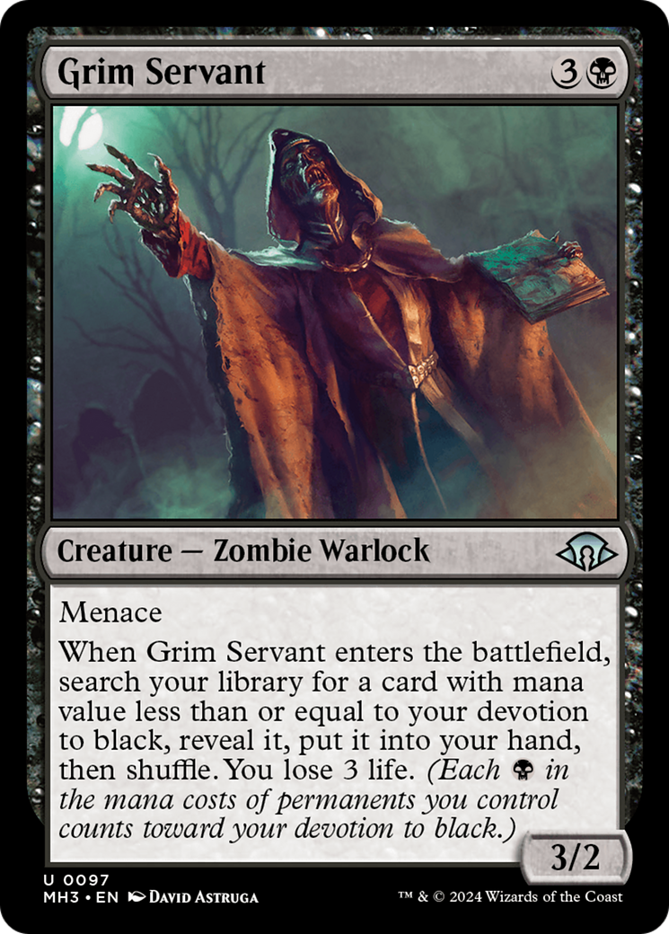 Grim Servant [Modern Horizons 3] | Gate City Games LLC