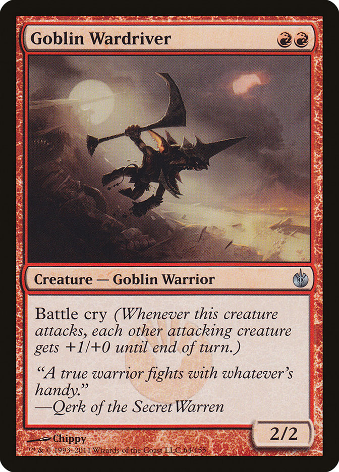 Goblin Wardriver [Mirrodin Besieged] | Gate City Games LLC