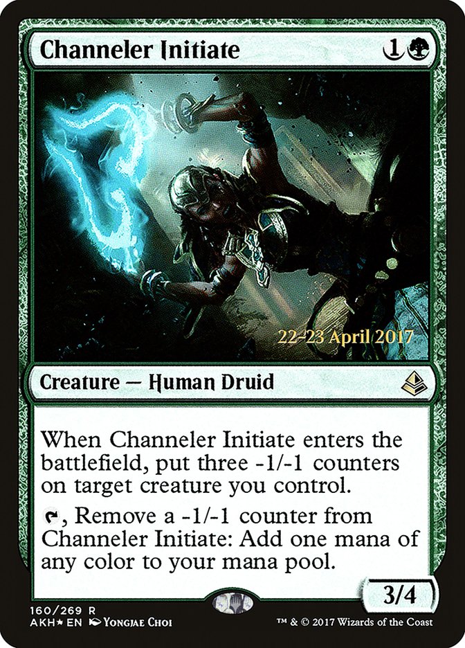 Channeler Initiate [Amonkhet Prerelease Promos] | Gate City Games LLC